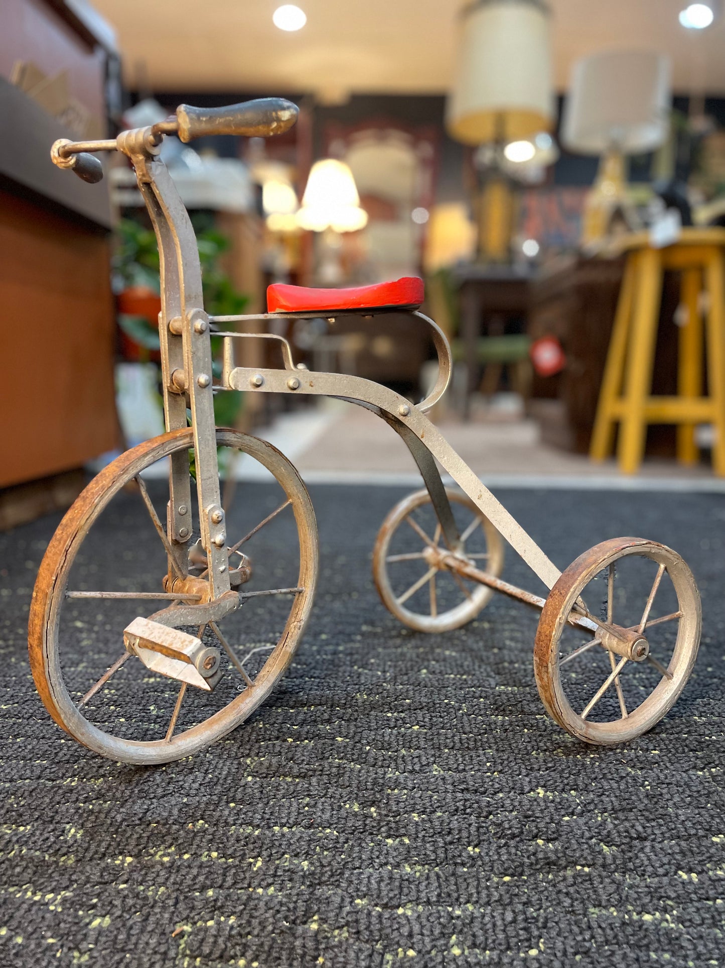 Vintage Iron Tricycle-For Circus Monkeys Of Course