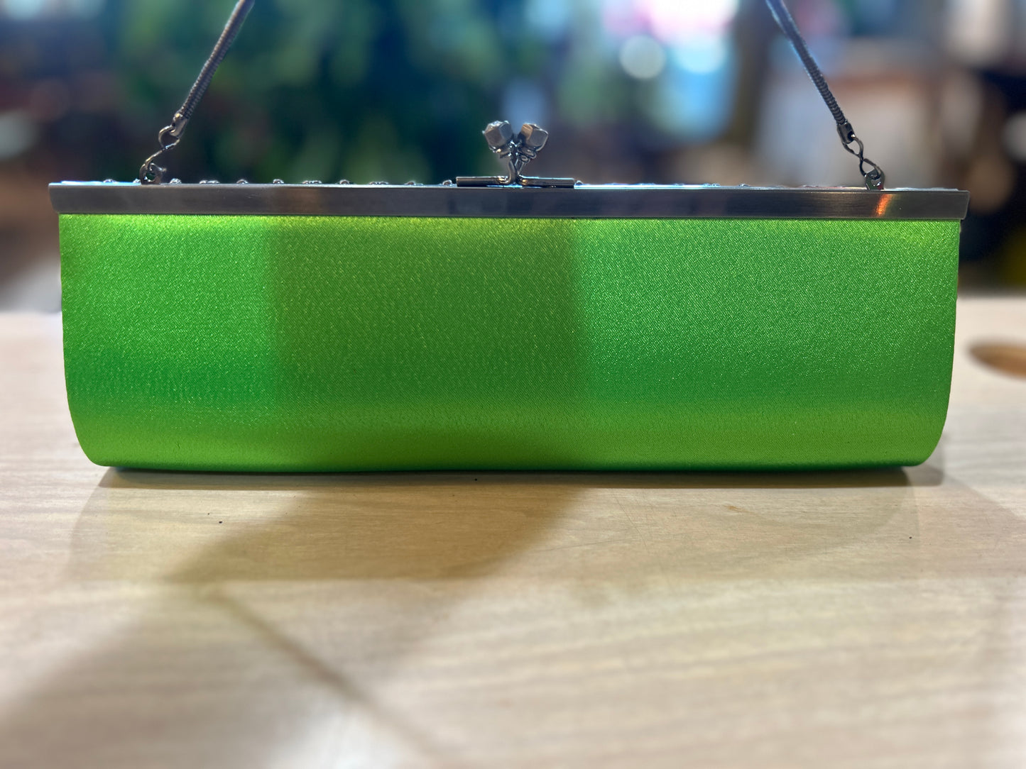 Vintage Style Green Hand Bag- Kate Landry