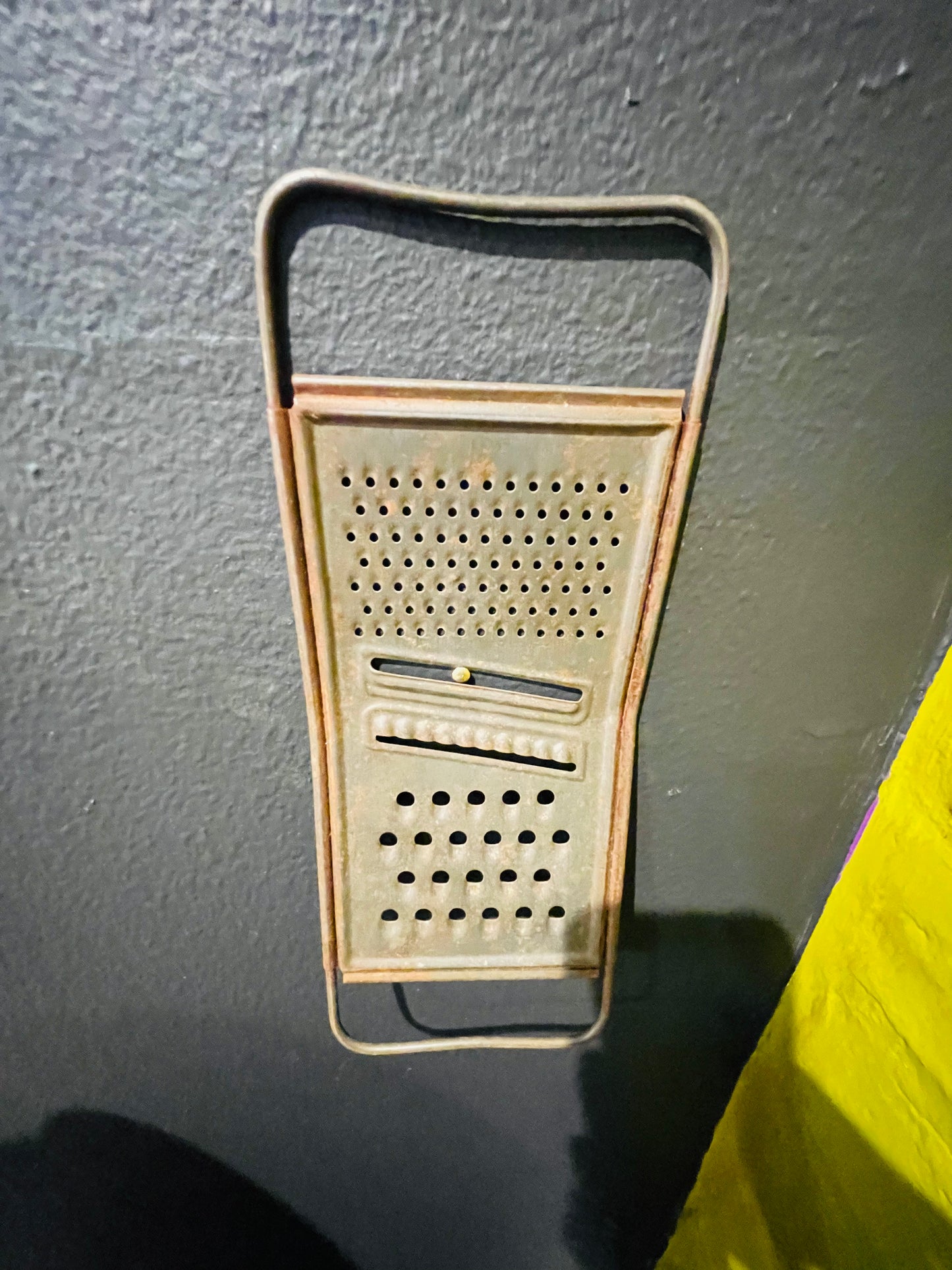 Antique 1930’s Wonder Shredder- Original Use or Towel Holder