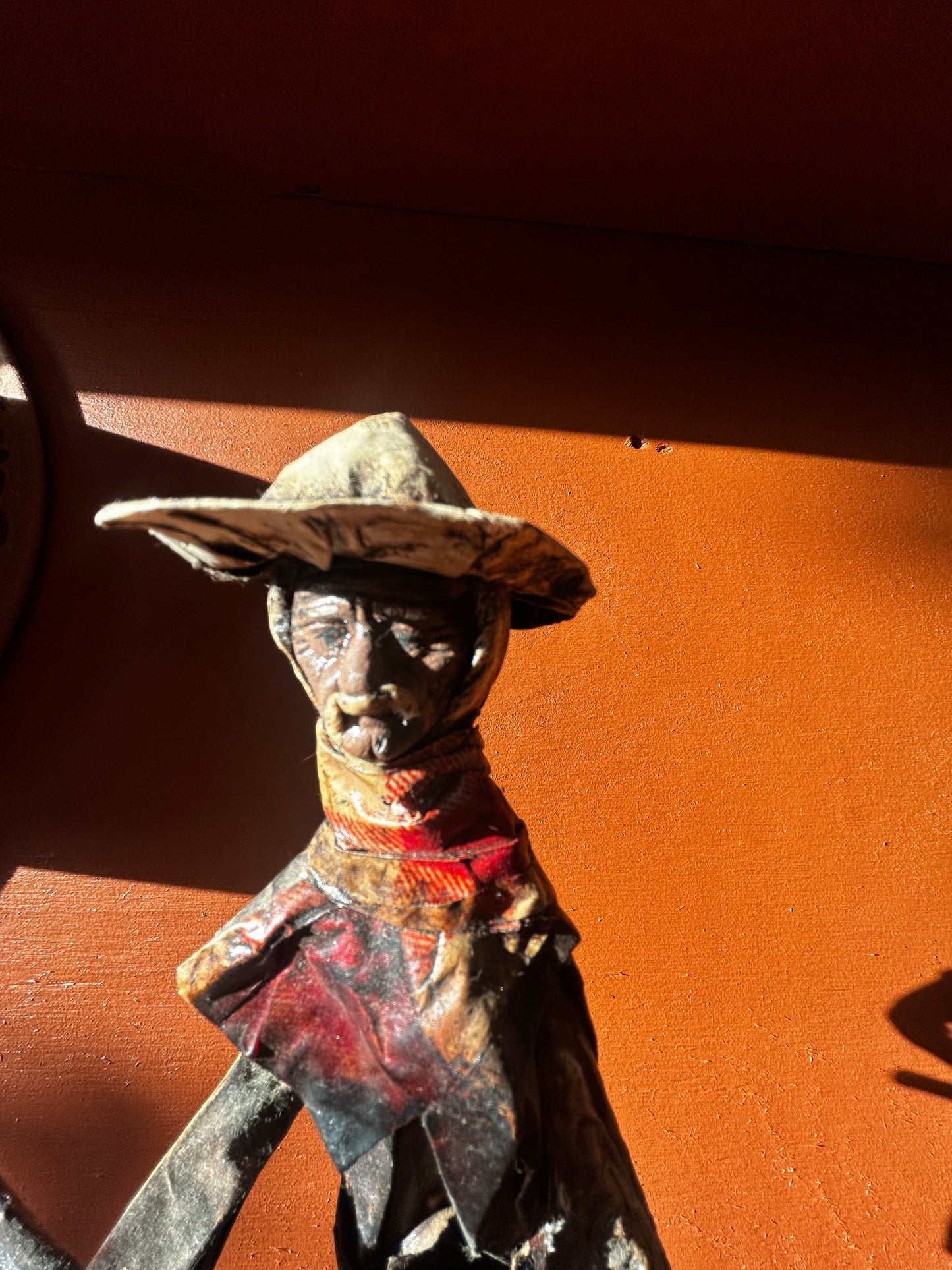 Set of 6 Vintage Mexican Folk Papier Mache Sculptures
