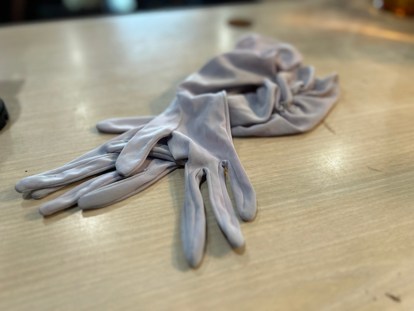 Vintage Nylon Gloves- Pink/Purple/Blue