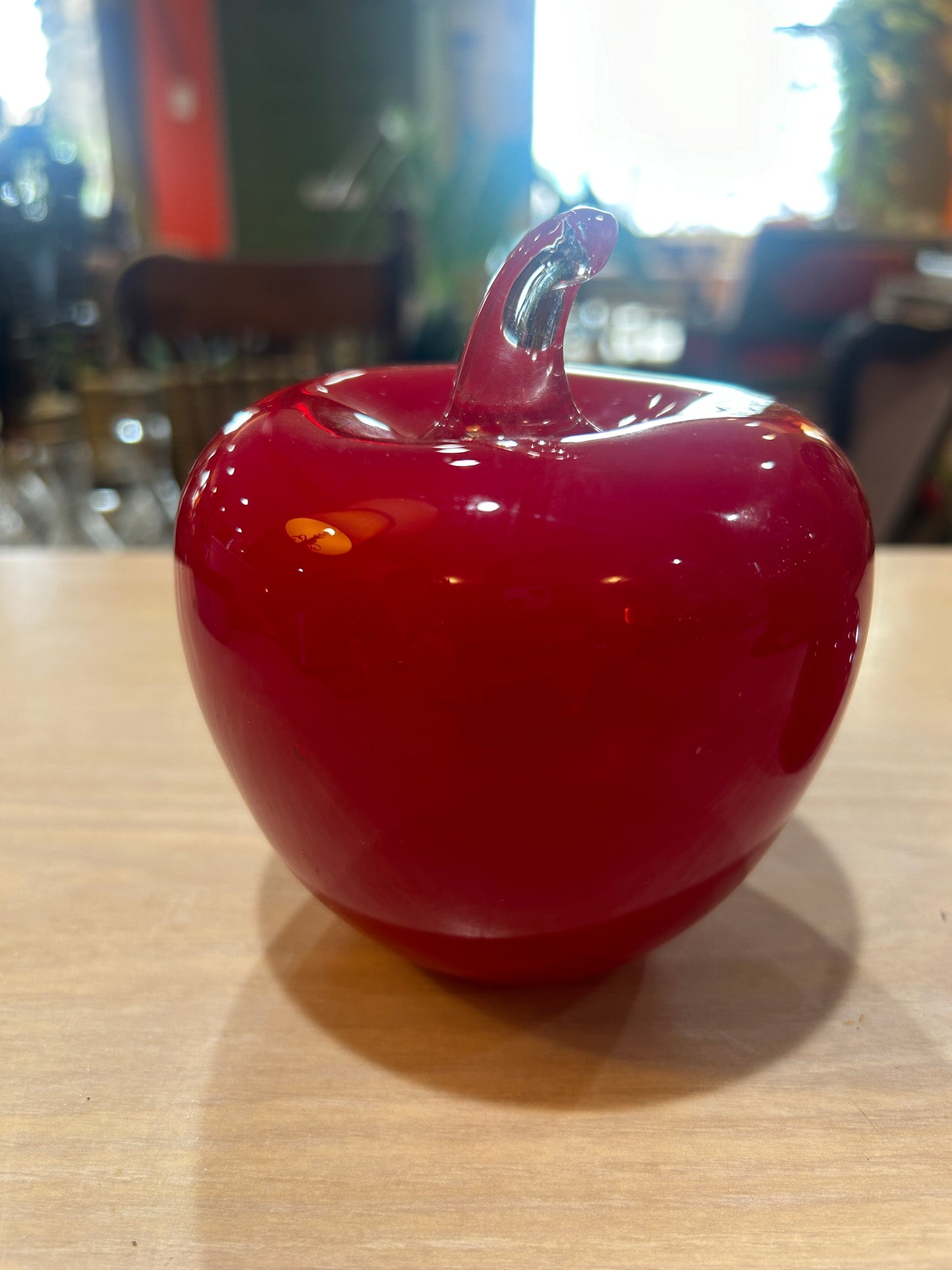 Set of 2 Glass Apples