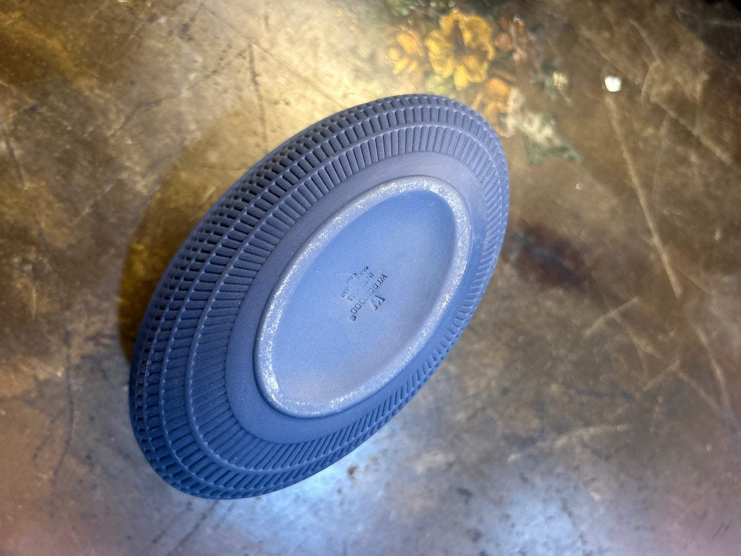 Wedgwood Portland Blue Beehive Vase