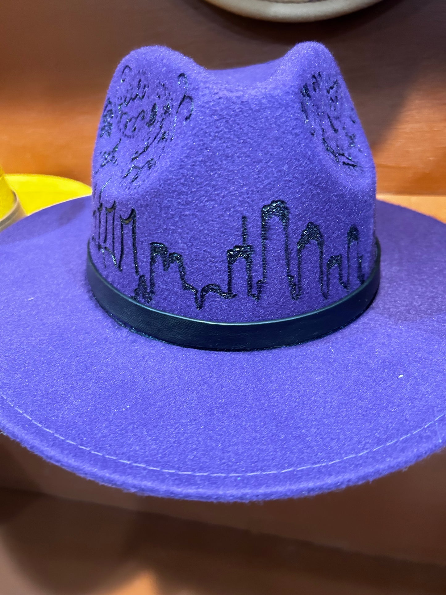 Hand Burned HTown Special on Purp