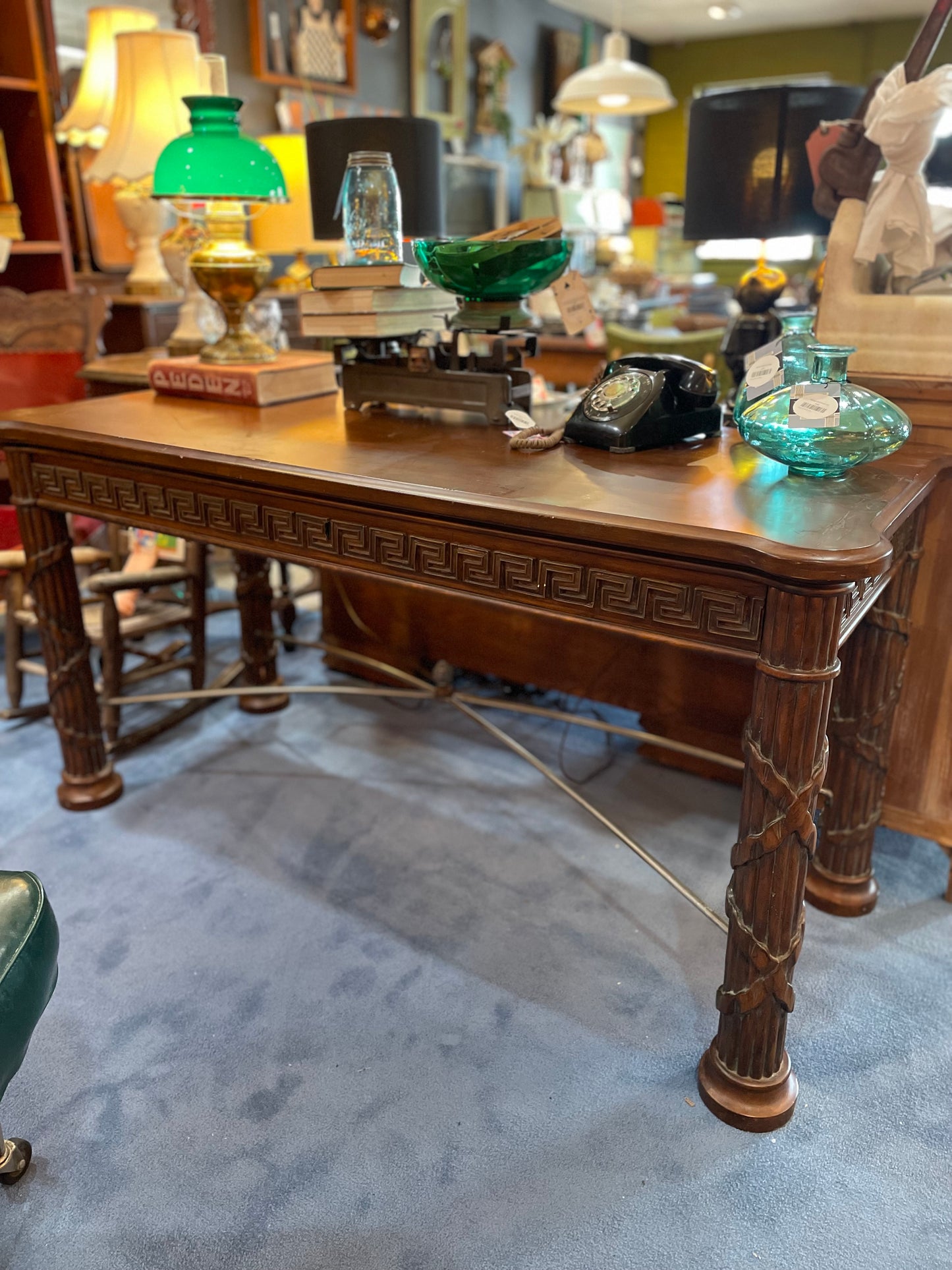 Oriental/Tropical Style Desk