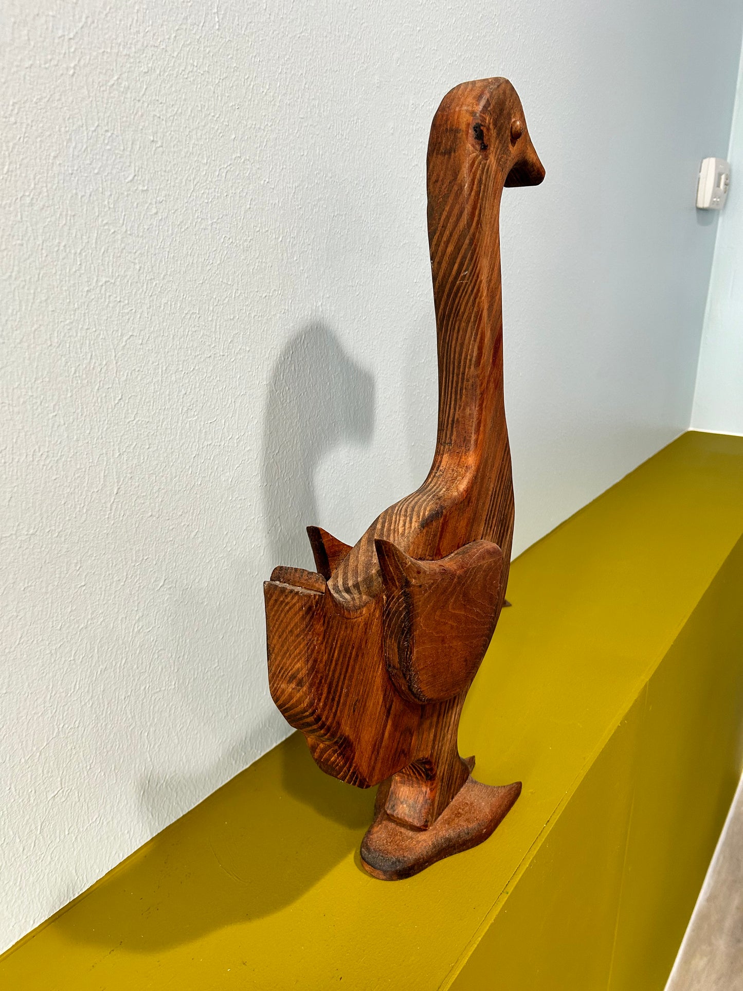 Wooden Domesticated Park Goose