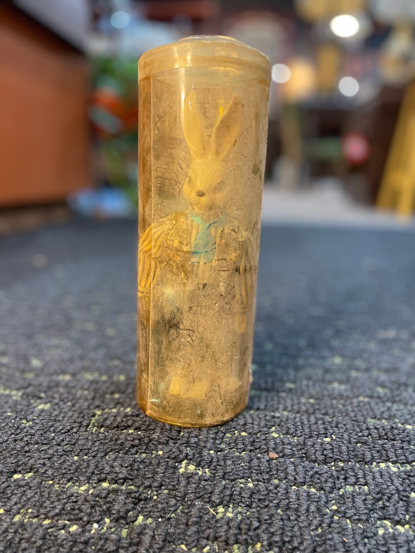 Vintage White Rabbit/ Nivins McTwisp- Original Clothes and Case