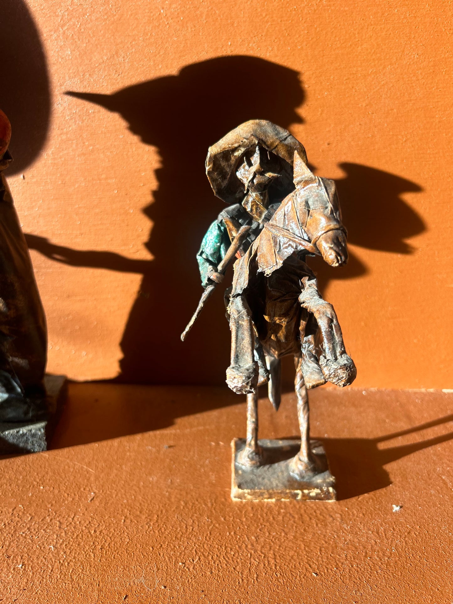 Set of 6 Vintage Mexican Folk Papier Mache Sculptures