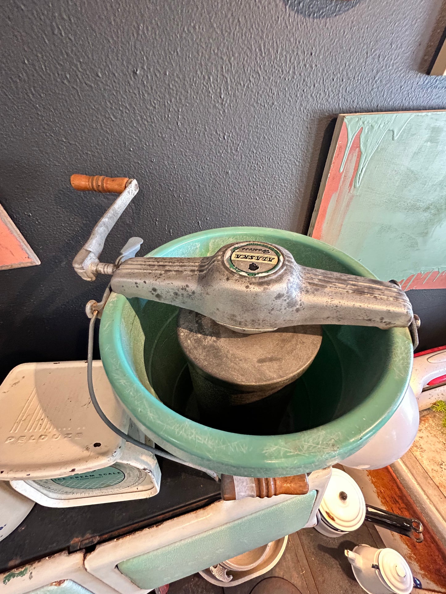 Vintage Alaska Hostess Ice Cream Maker