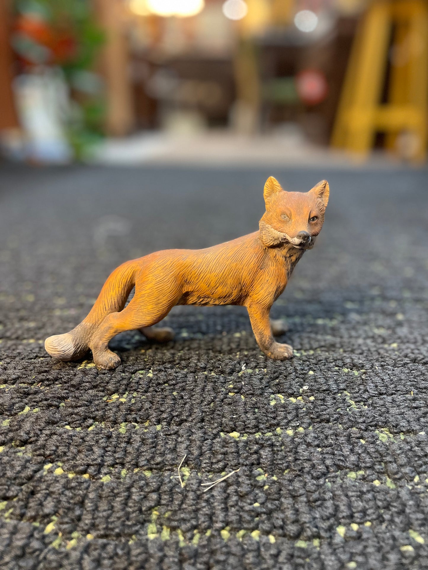 Vintage Lefton Japan Porcelain Fox Figurine-1950’s