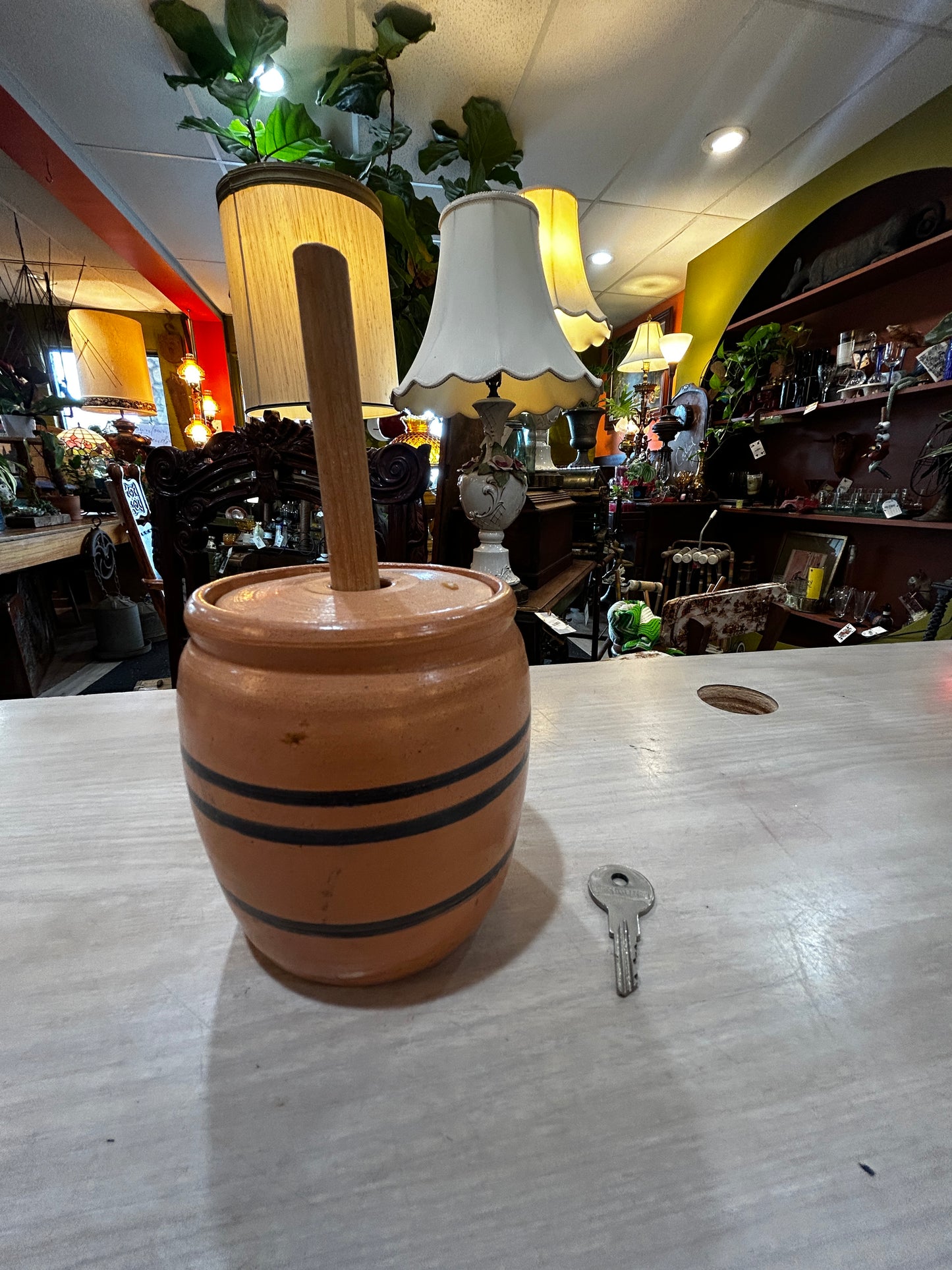 Vintage Miniature Butter Churn