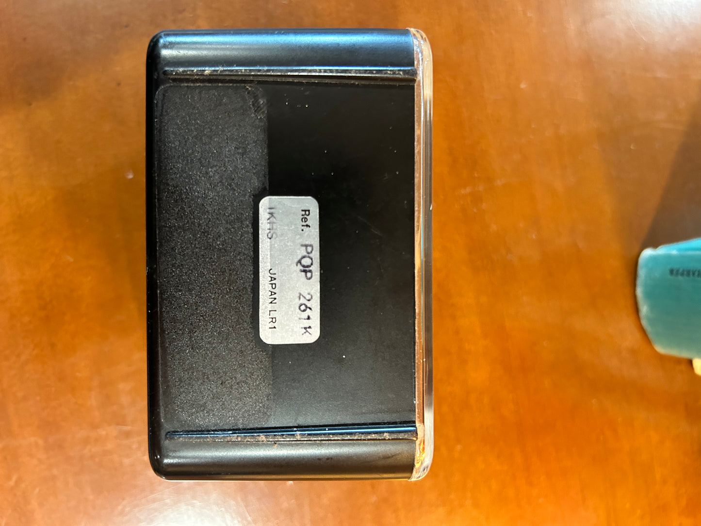 Vintage Picco Quartz Black Travel Clock