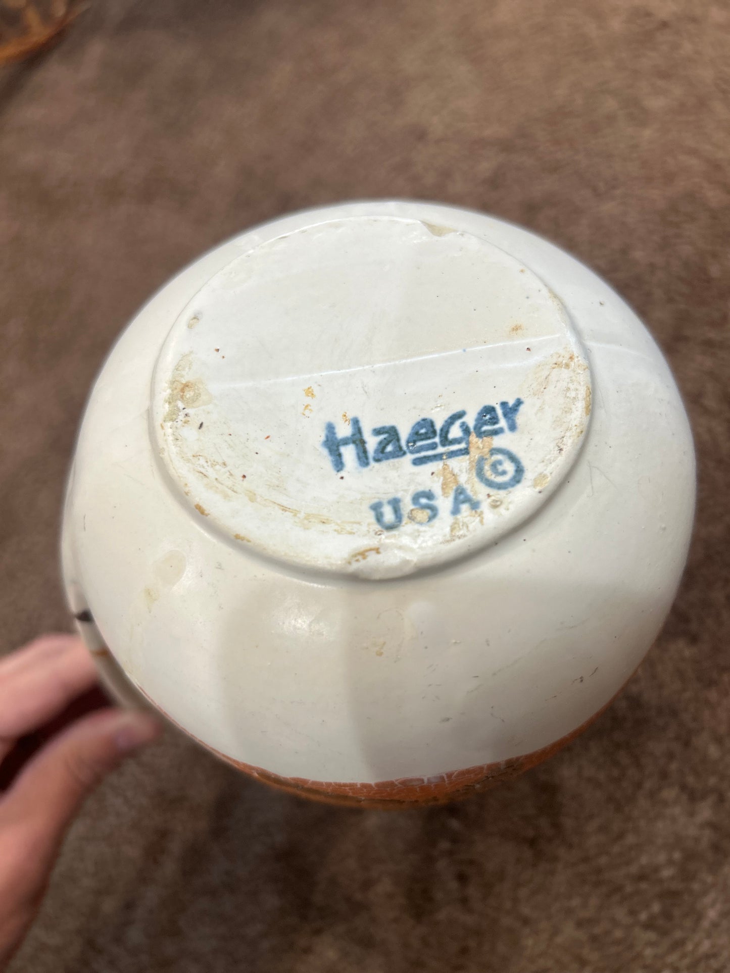 MCM Royal Haeger Earth Wrap Pitcher- Unique