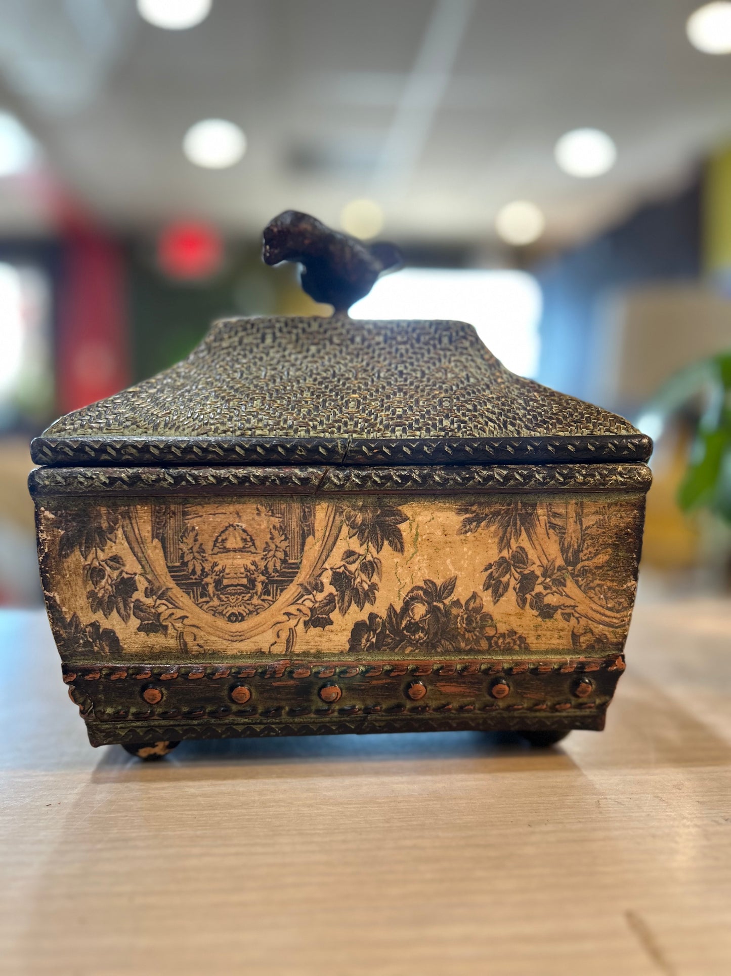 Vintage Hidden Deity Offering Box- Witchcraft Offering Tool