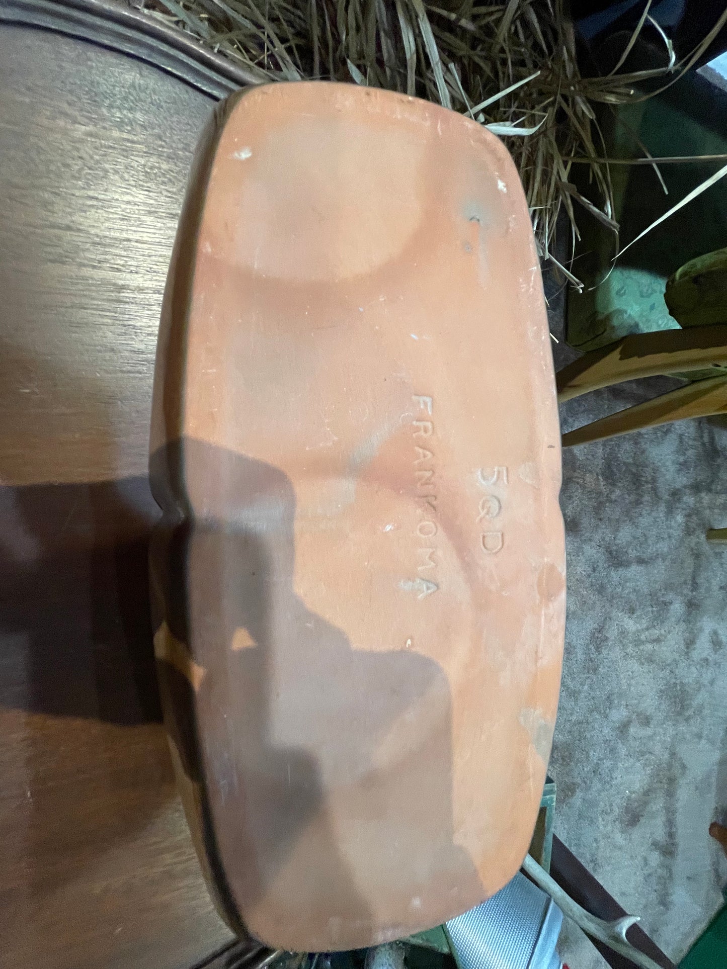 Frankoma Divided Serving Dish- Plainsmen Brown