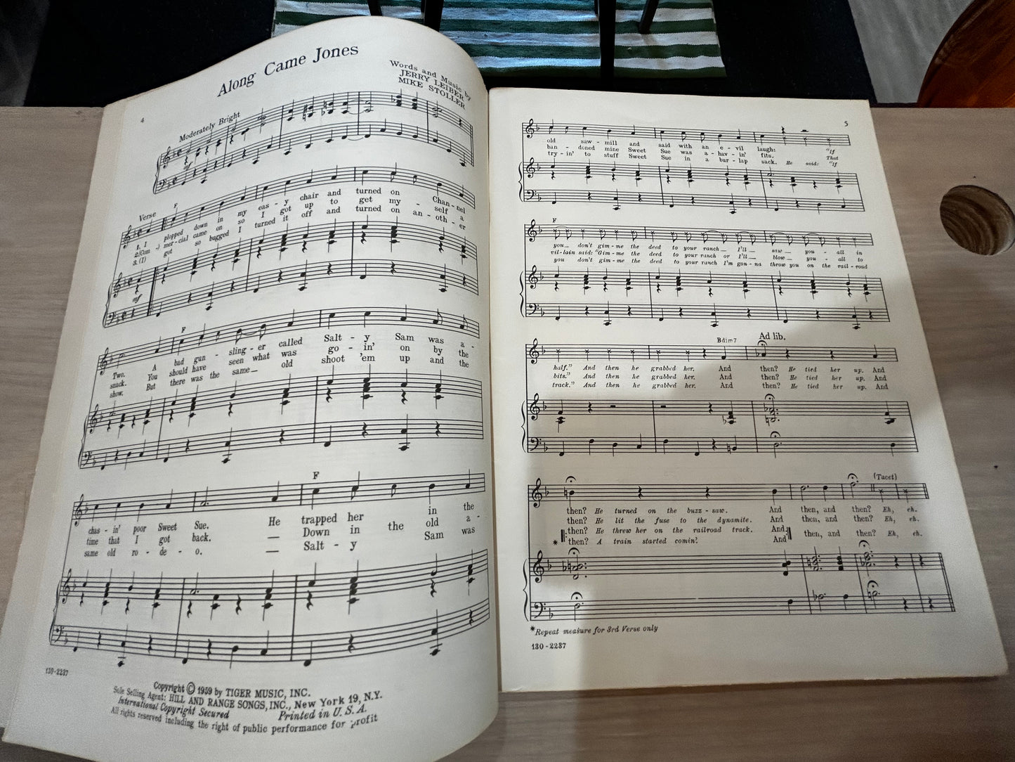 Leiber and Stoller Sheet Music Book
