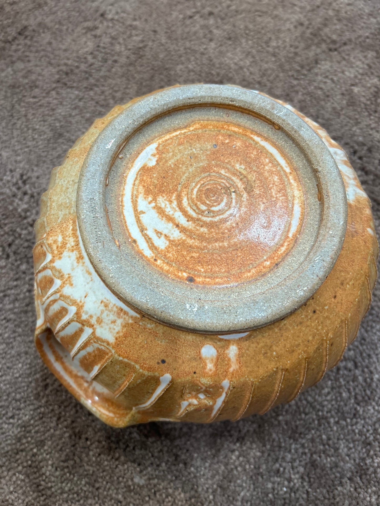 Vintage Handmade Pottery Bowl- One of a Kind