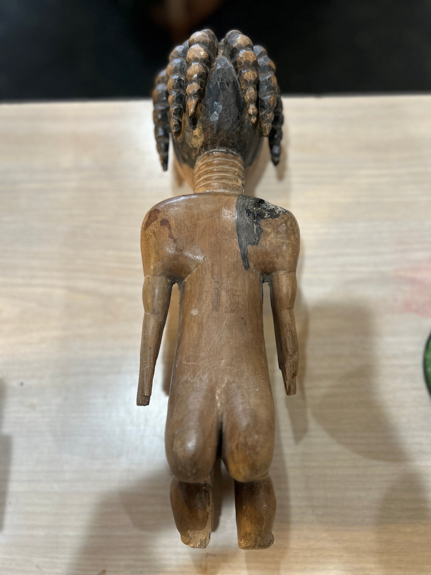 Antique Authentic African Fertility Doll- RARE Wood Carving
