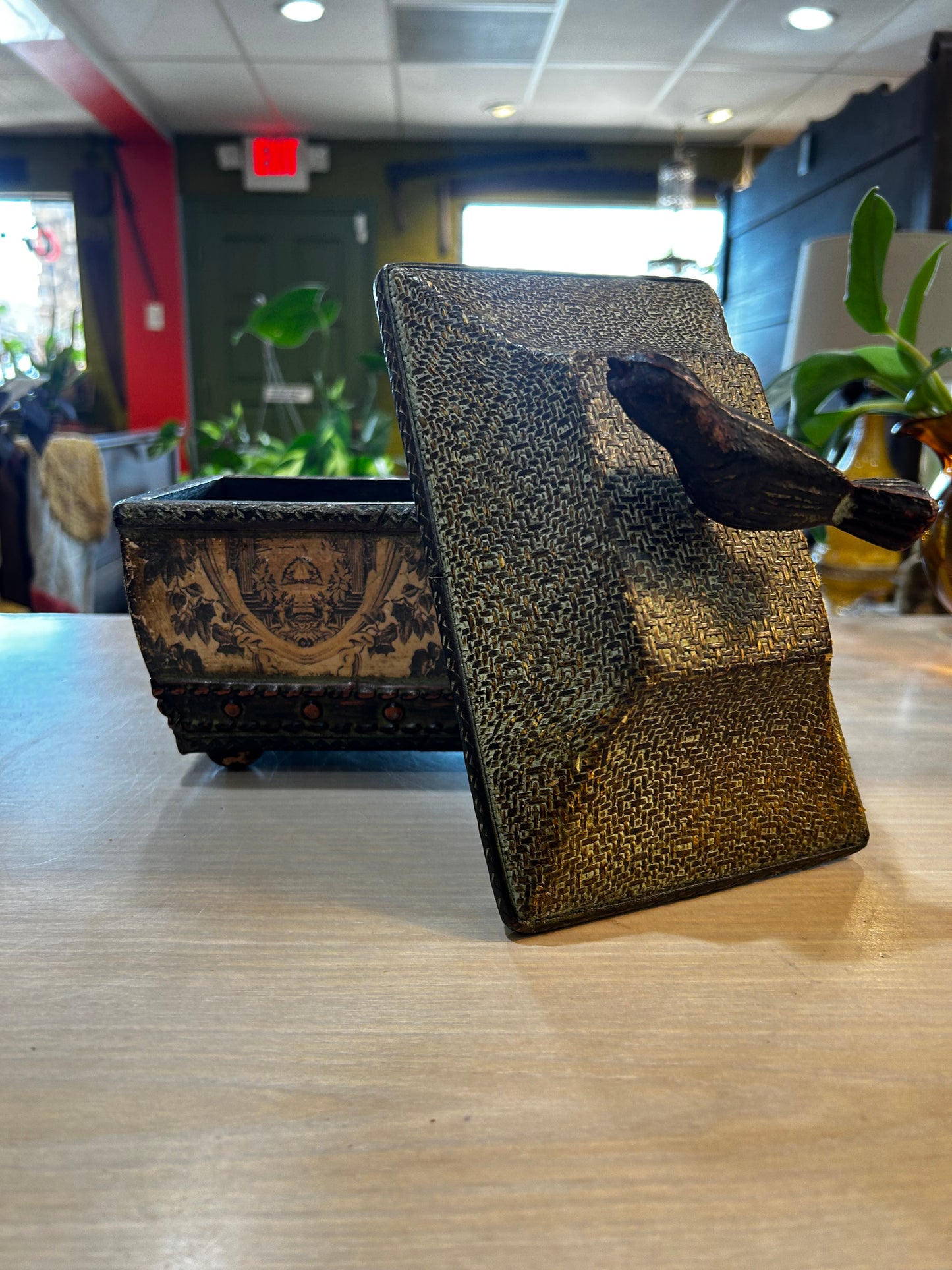 Vintage Hidden Deity Offering Box- Witchcraft Offering Tool
