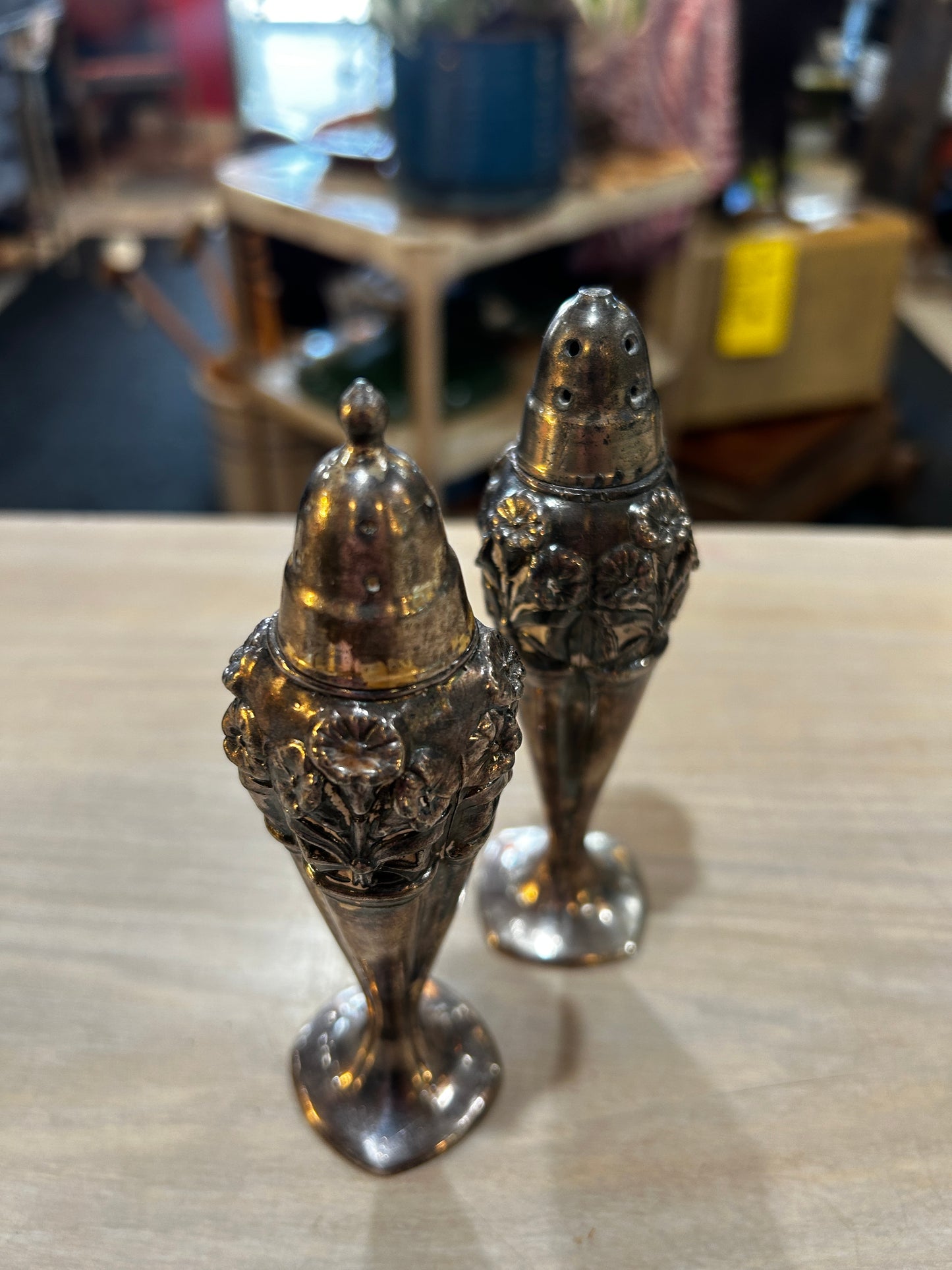 Silver Plated S&P Shakers