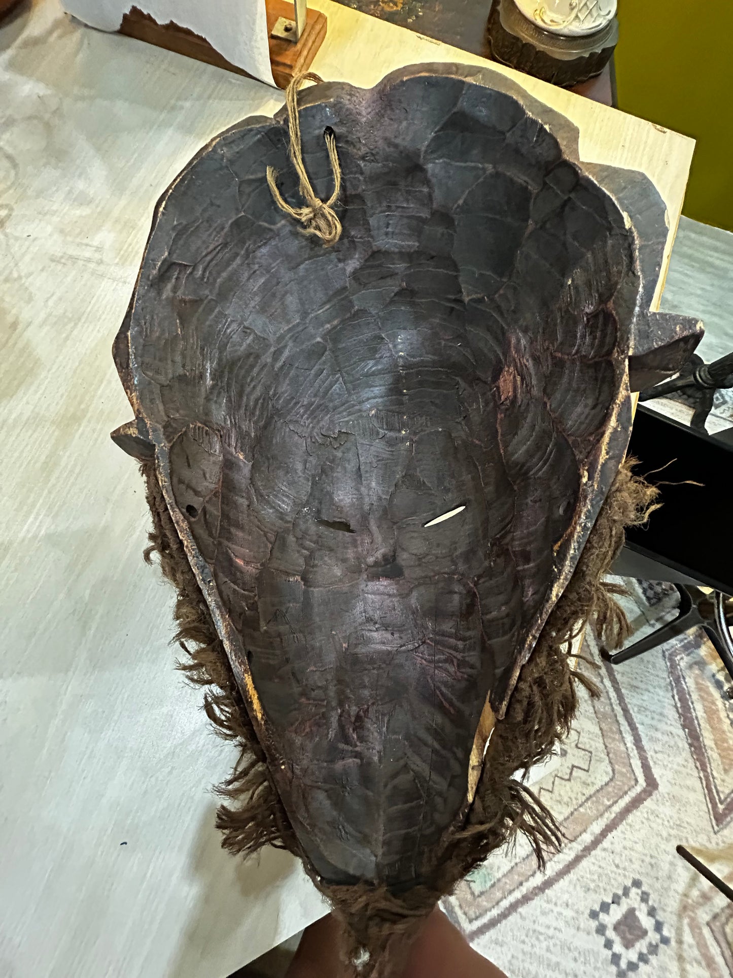 Genuine African Tikar Mask- Cameroon