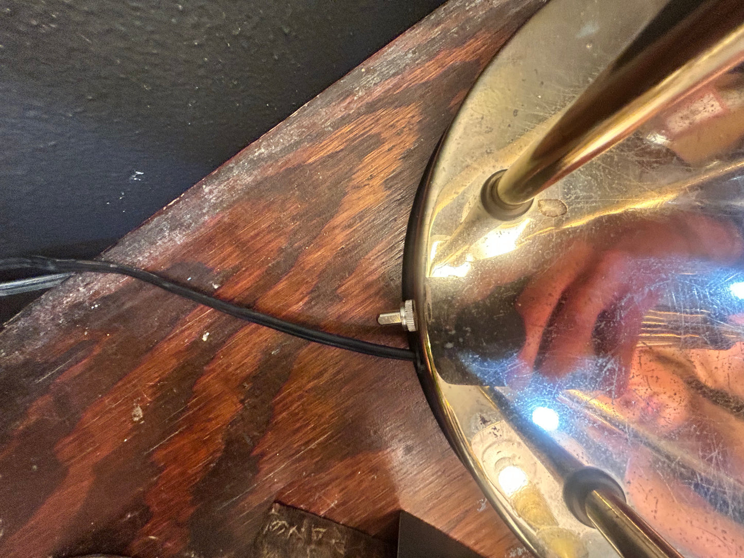 1960’s Post Modern Calla Lilly 6 Light Table Lamp