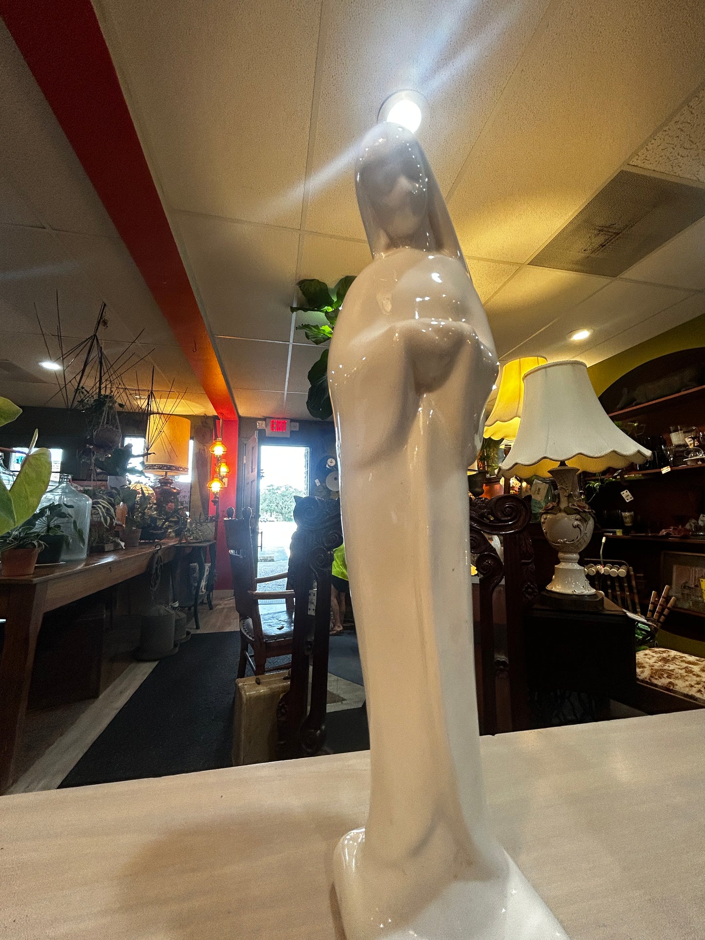 Vintage California Pottery Art Deco Mary Sculpture