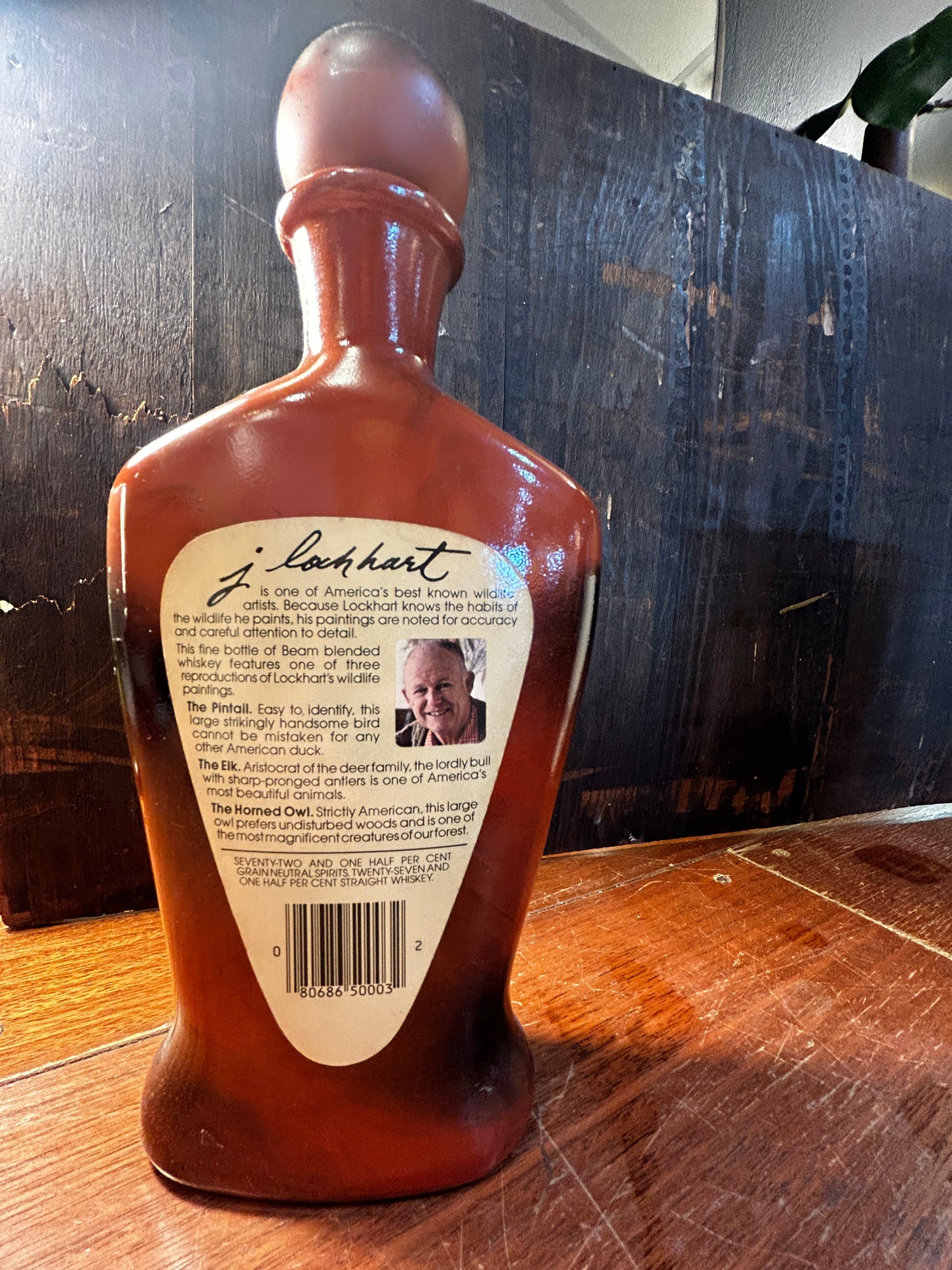 Vintage Jim Beam Decanter- James Lockhart Collection