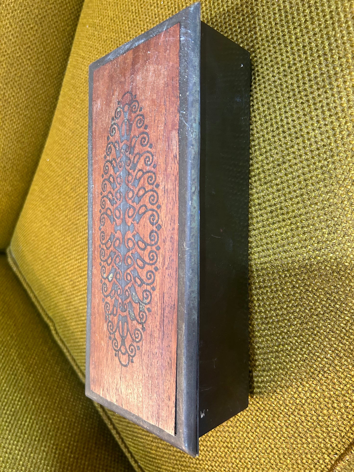 Antique Wooden Keepsake Box