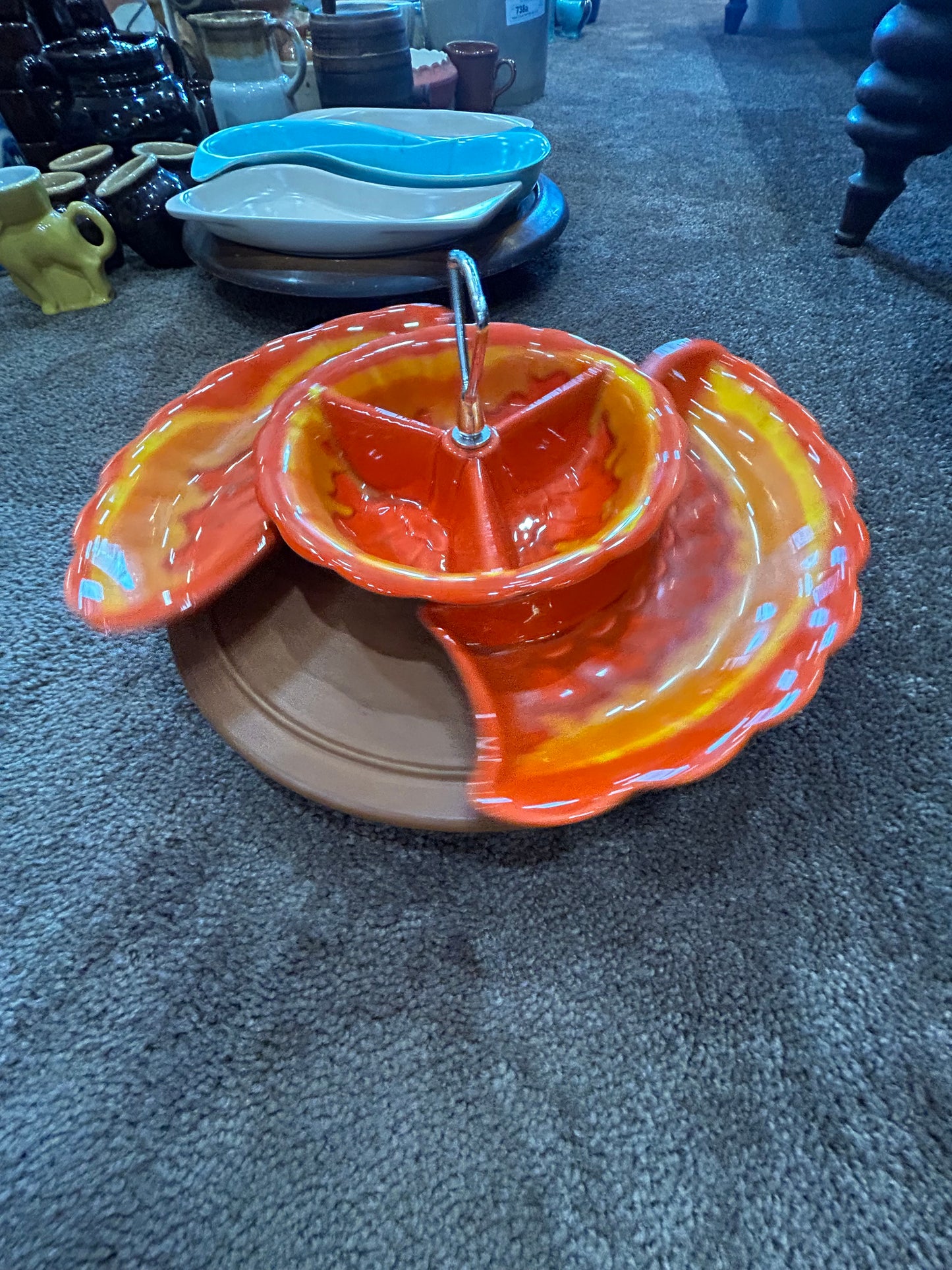 JAE of California MCM Lazy Susan- Missing Piece :(