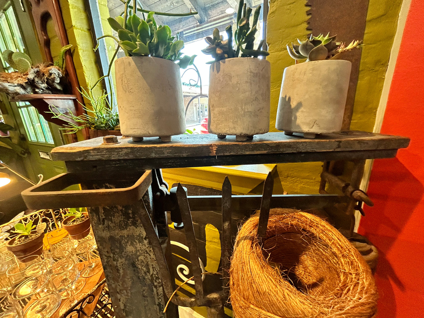 Antique French Platform Scale