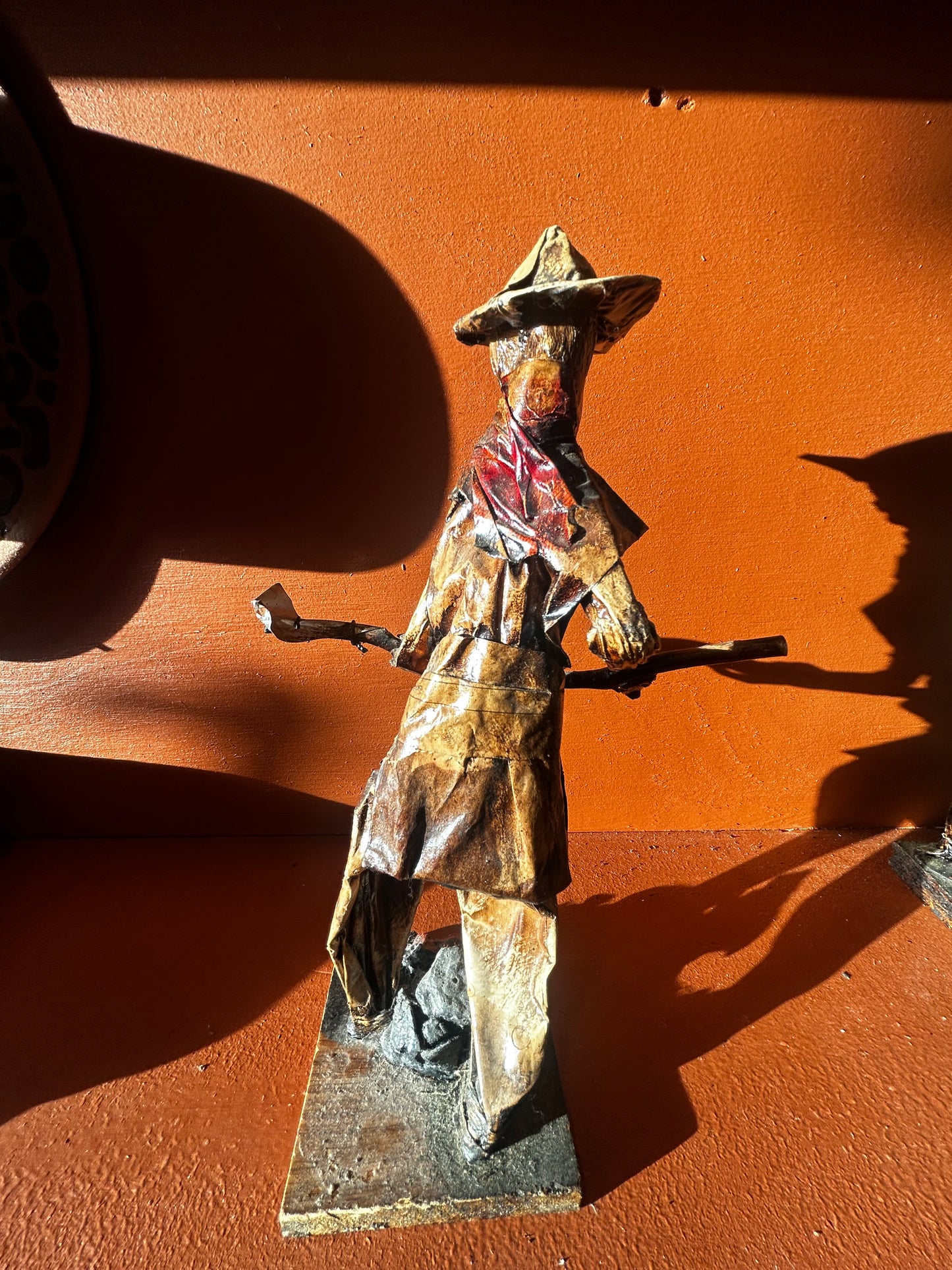Set of 6 Vintage Mexican Folk Papier Mache Sculptures