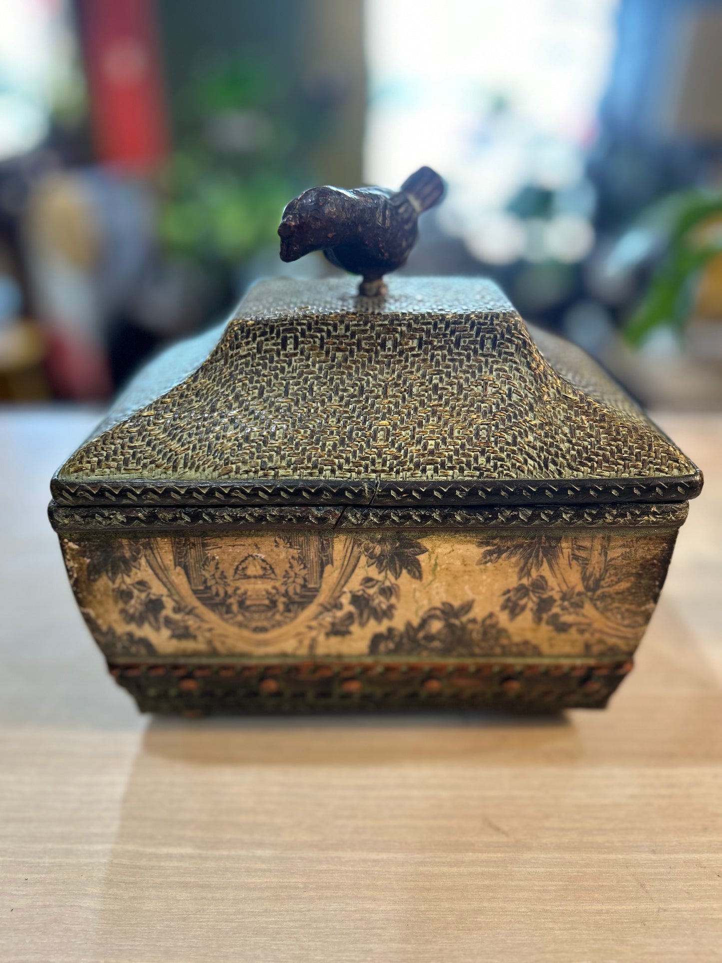 Vintage Hidden Deity Offering Box- Witchcraft Offering Tool