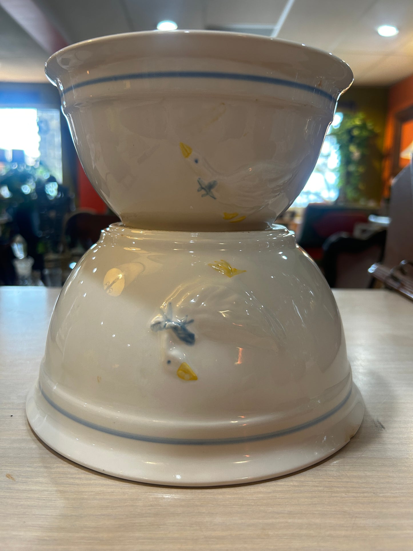 Set of 2 Duck Mixing Bowls