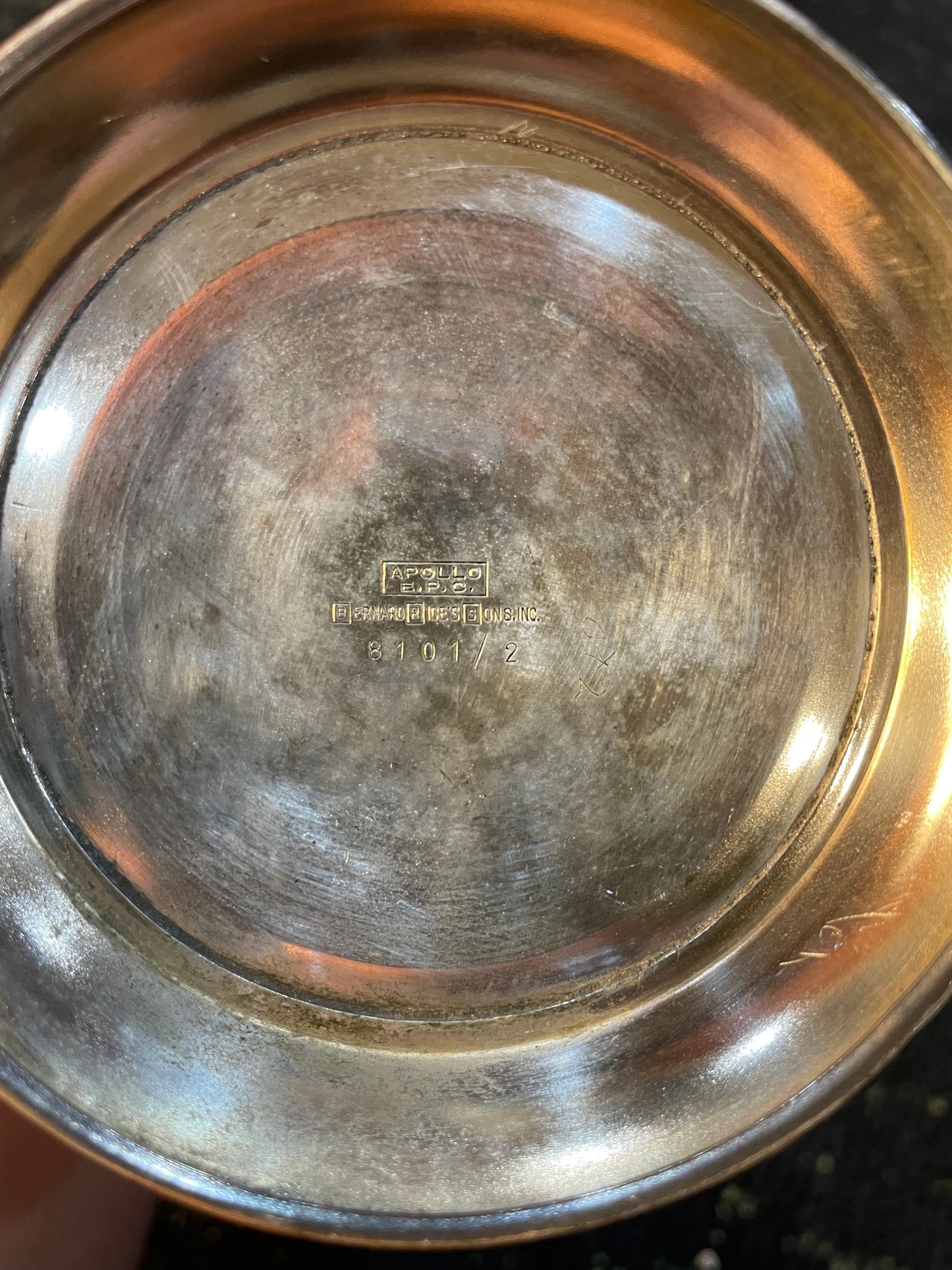 Antique Bernard Rice’s Sons Apollo Silver Plate Cocktail Shaker Set- 1920’s