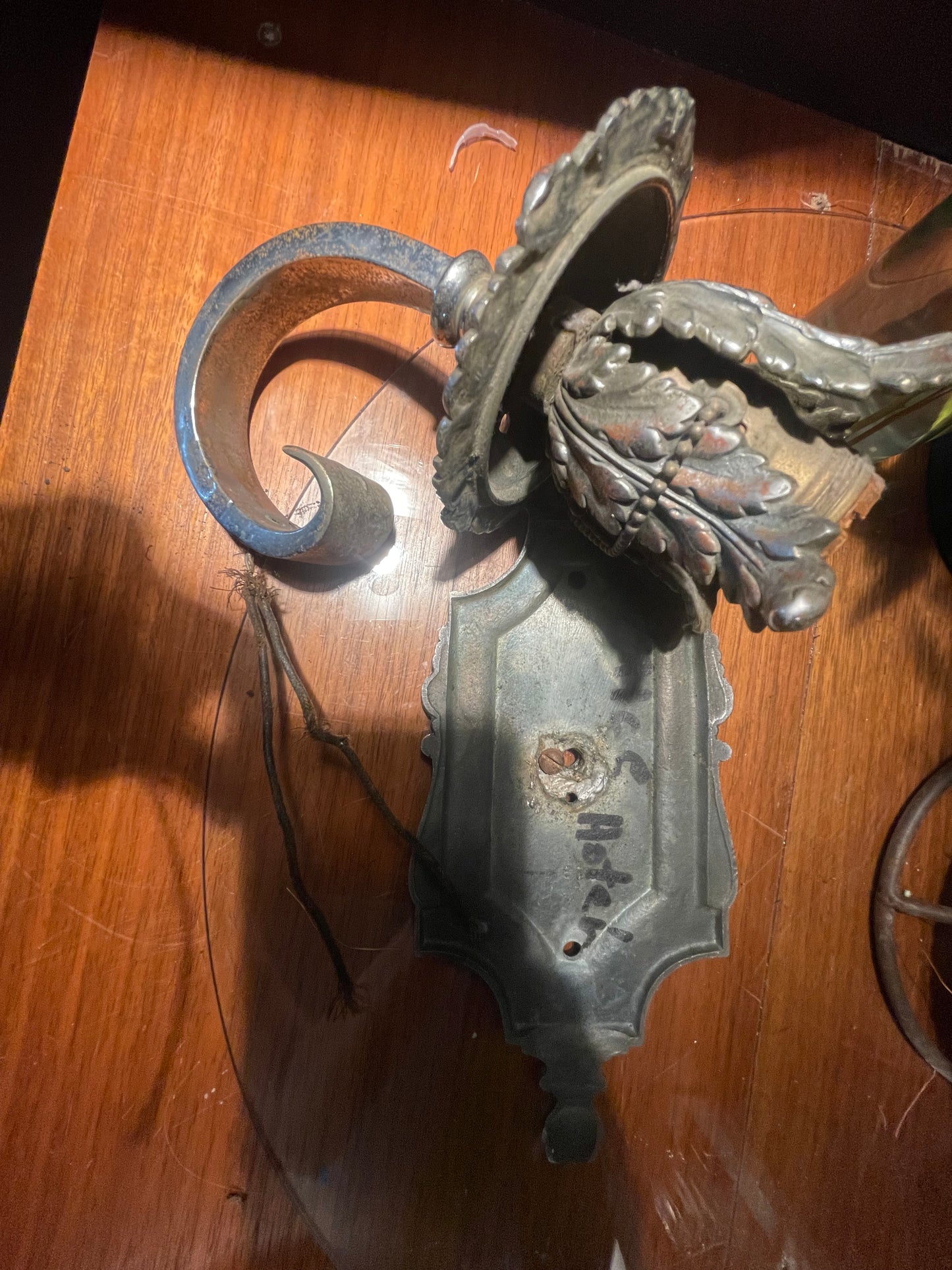 Antique Project Piece Sconce- Rice Hotel Houston