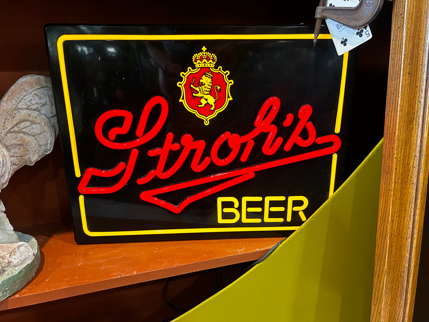Stroh’s Beer Sign 1970’s