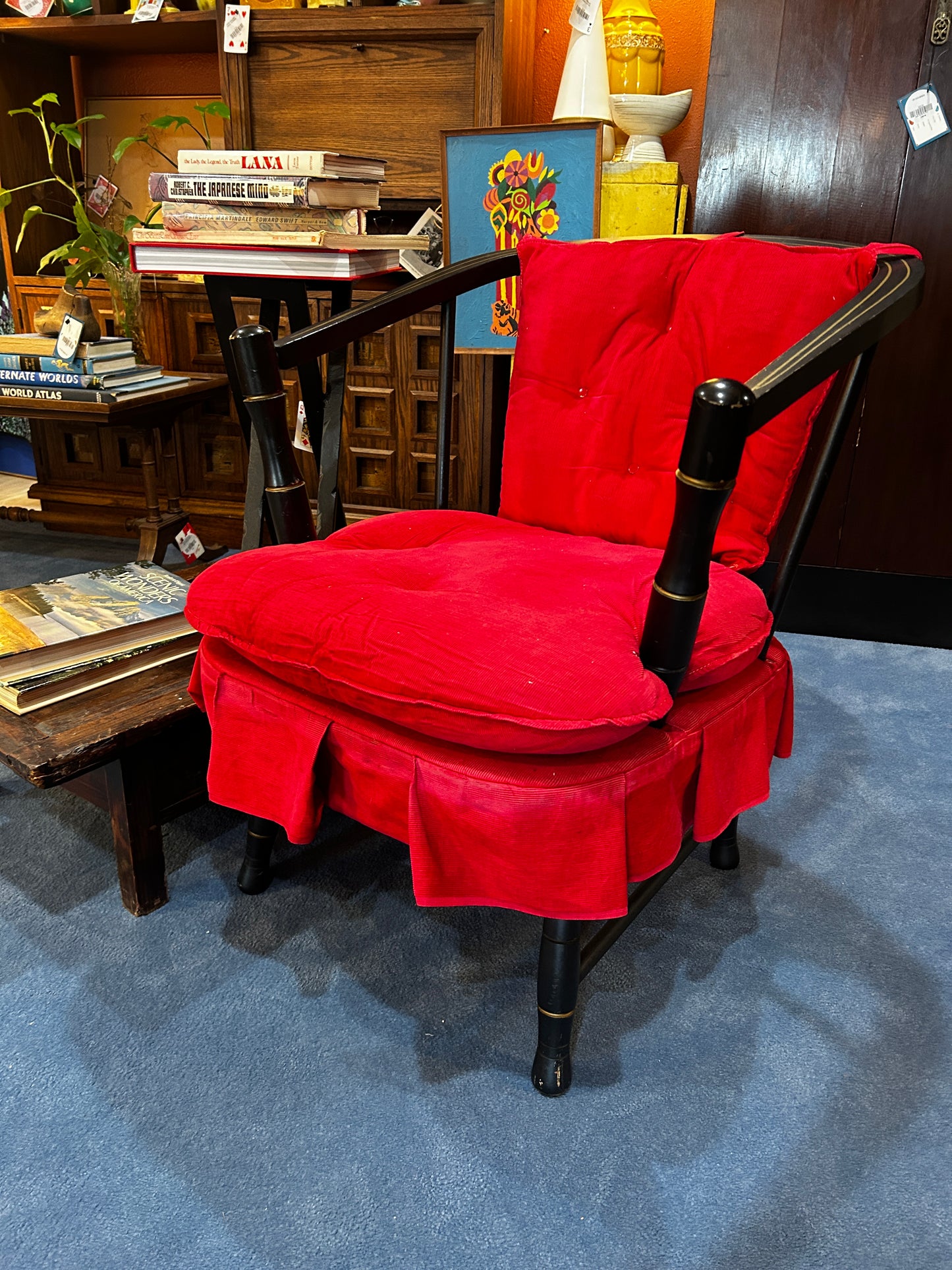 Rousseau Bros Antique Spring-back Rocker