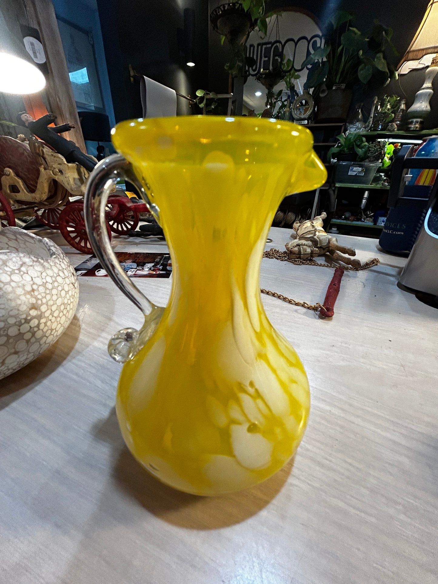 Italian Hand Blown Vase