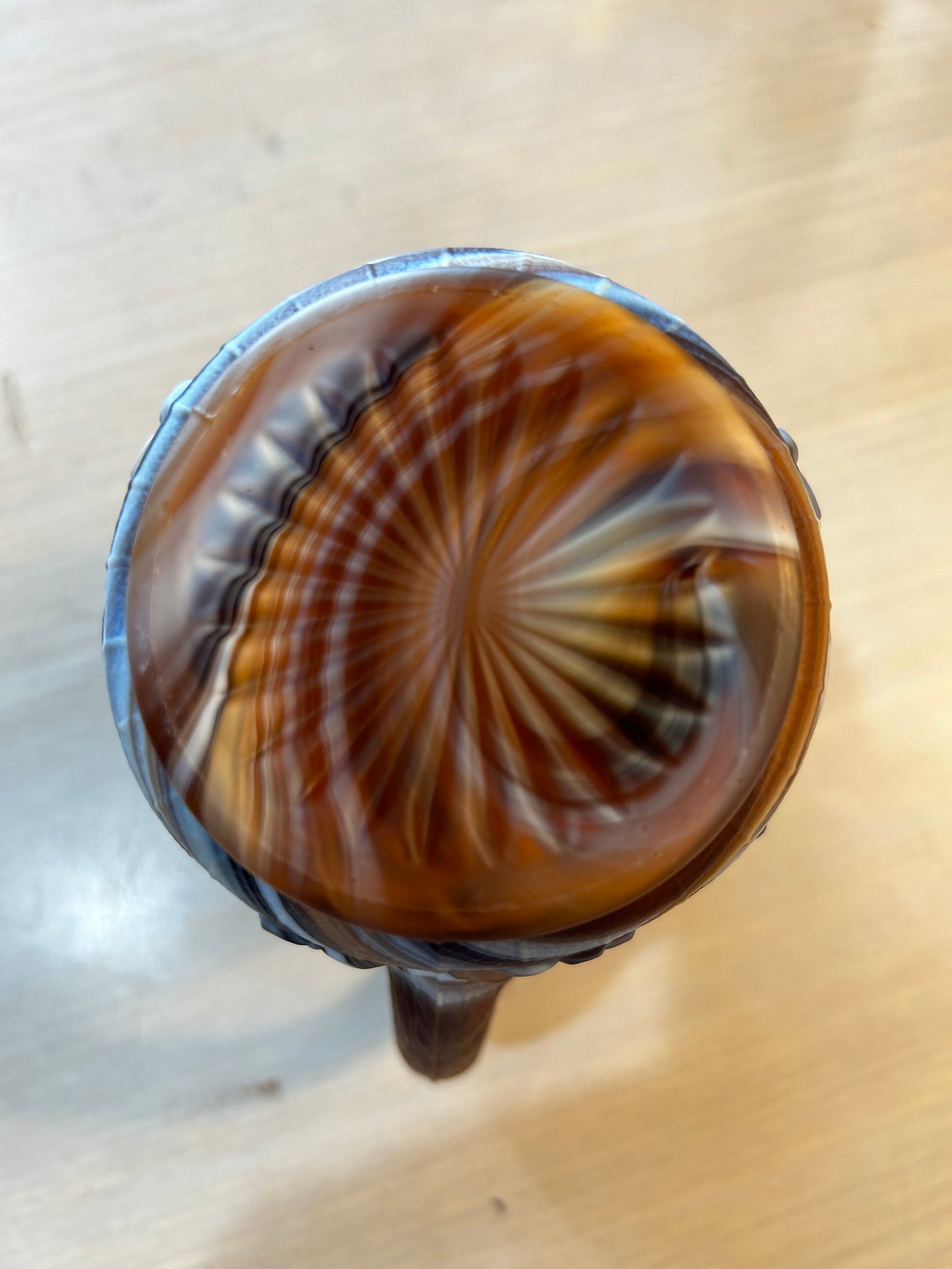 Vintage Imperial Slag Glass Pitcher- Windmill