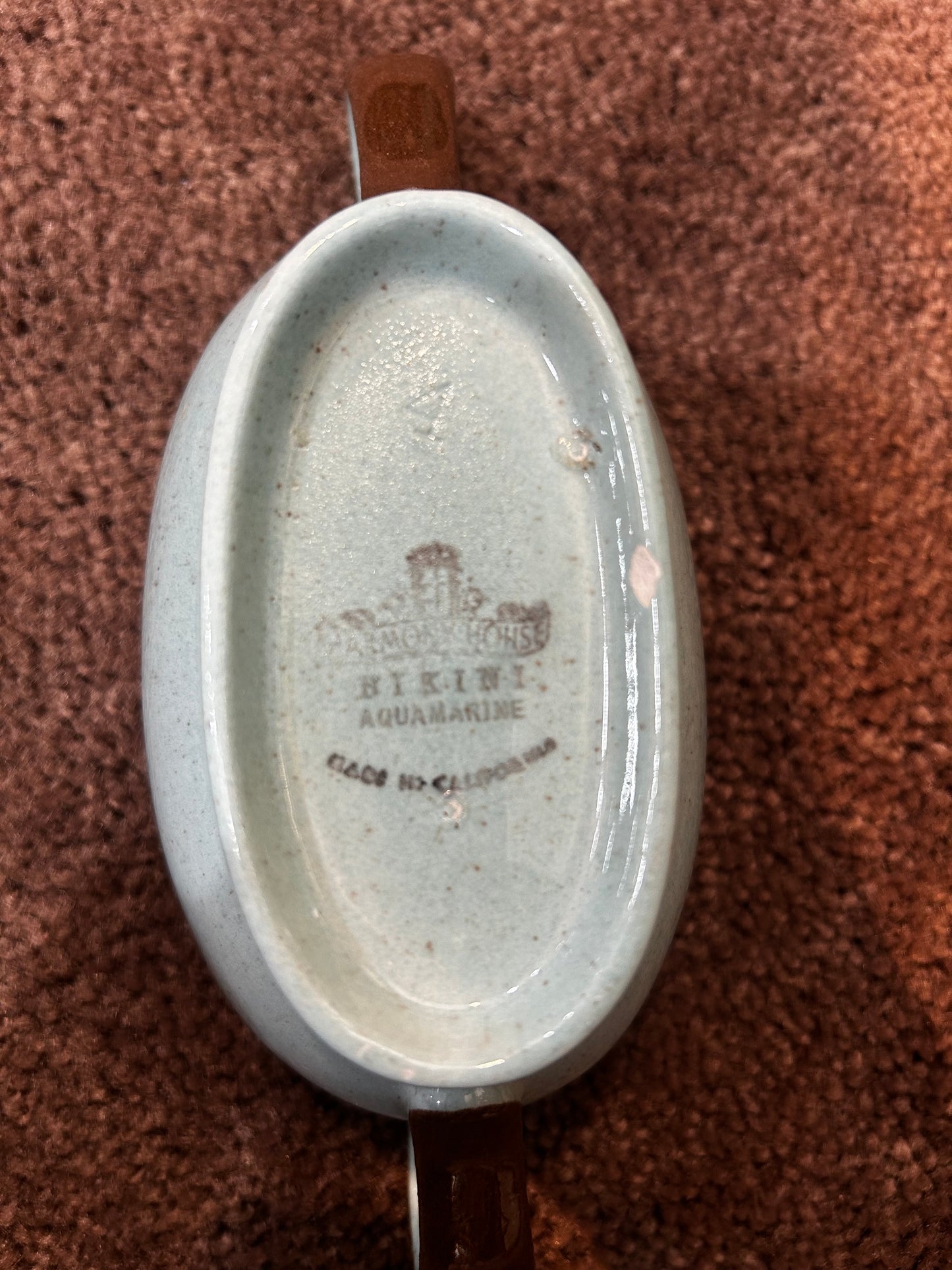 Bikini Aquamarine Dish- RARE