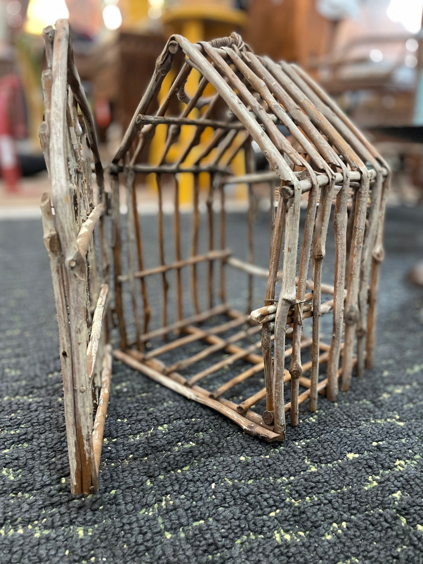 Handmade Stick Birdcage