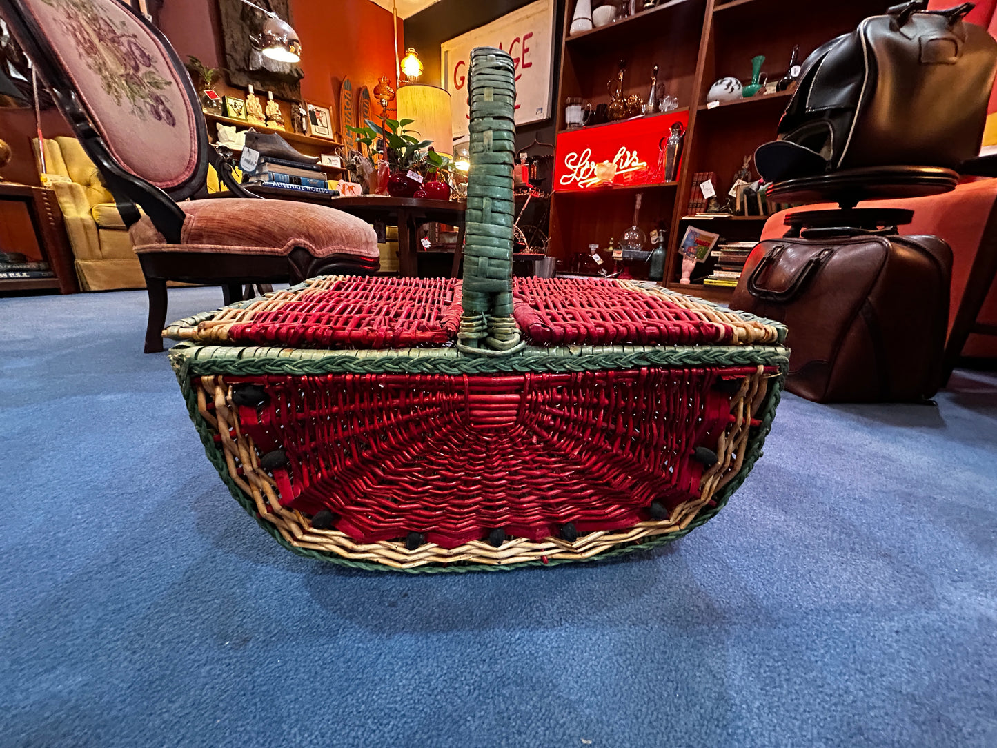 Watermelon Picnic Basket