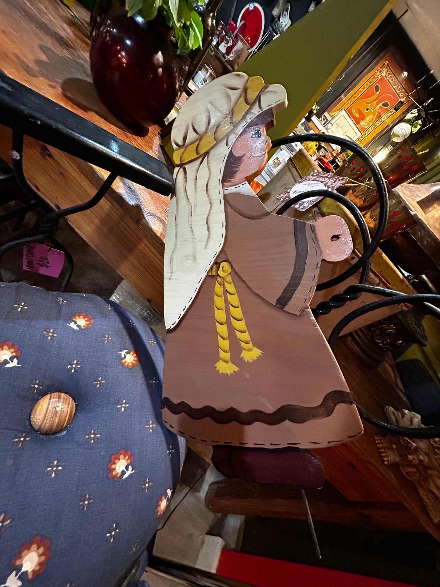 Camel and Camel Keeper- Yard Art Set