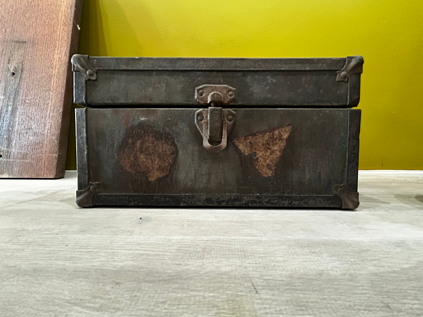Antique Mini Trunk- Project Piece