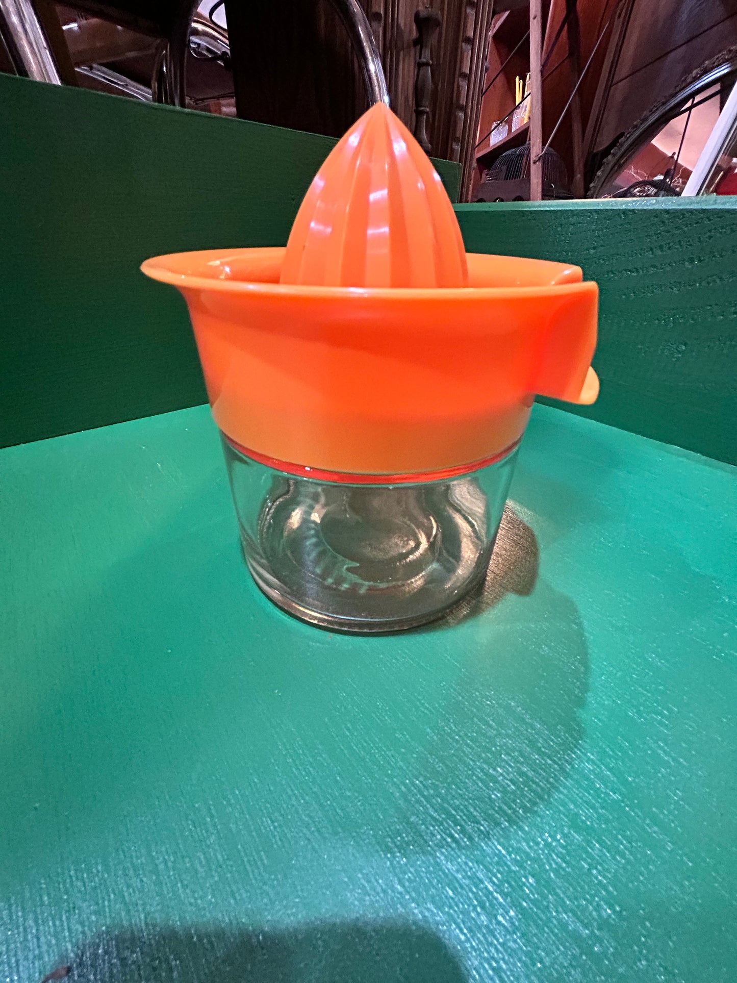 Gemco Retro Glass Juicer- Bright Orange