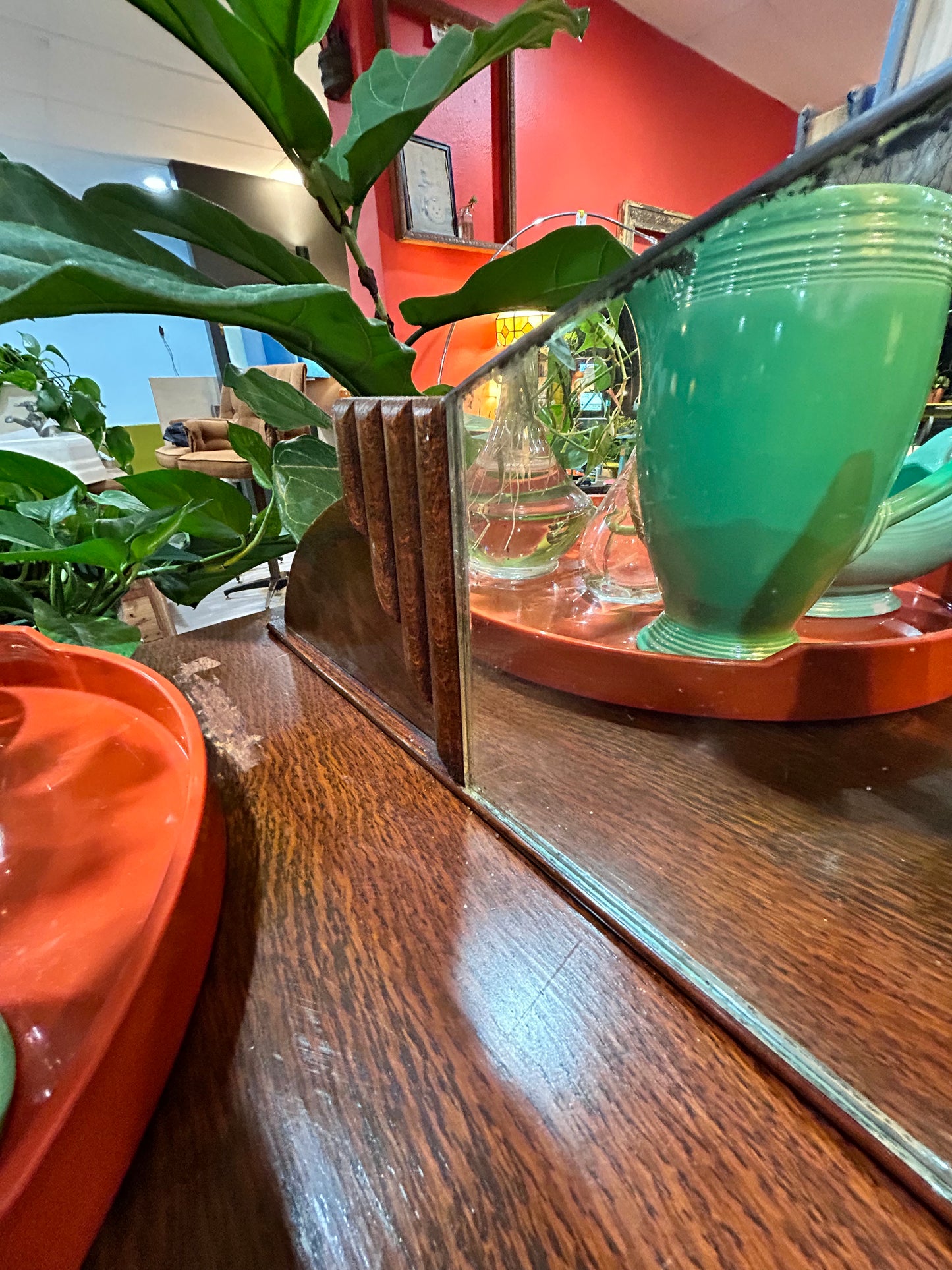 Art Deco Buffet with Mirror