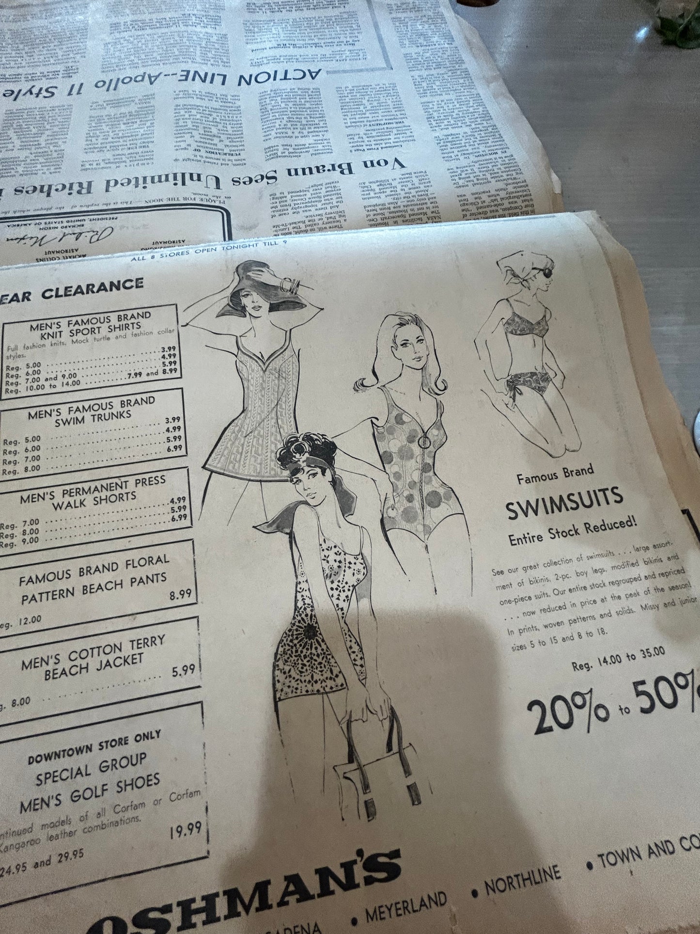 Houston Post Moon Announcement