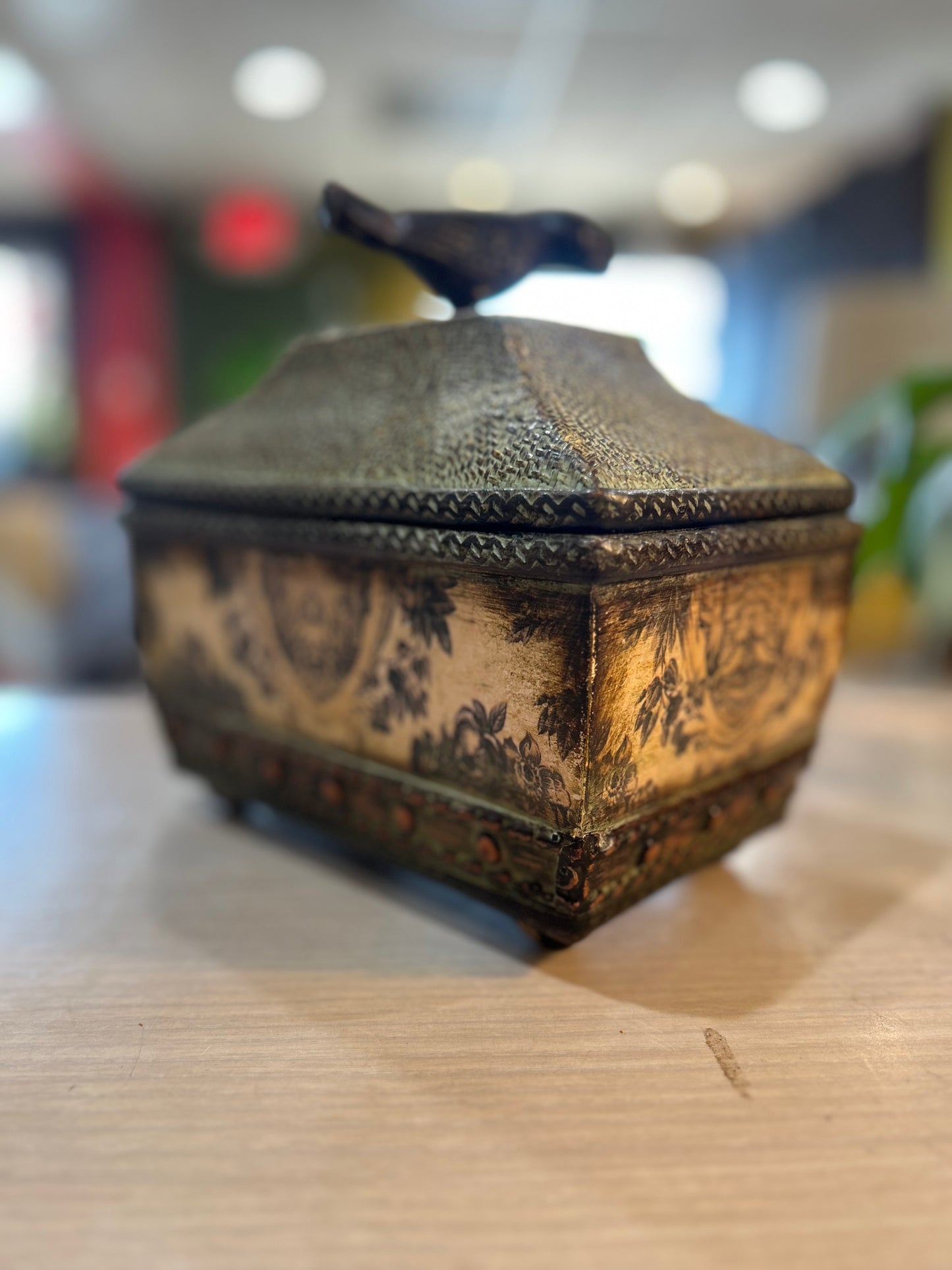 Vintage Hidden Deity Offering Box- Witchcraft Offering Tool