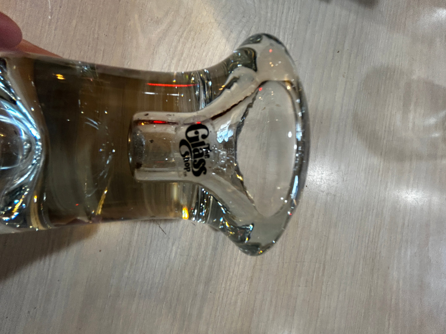 Set of 2 The Glass Shop-Hand Thrown Nicholas Angelakos Candle Holders